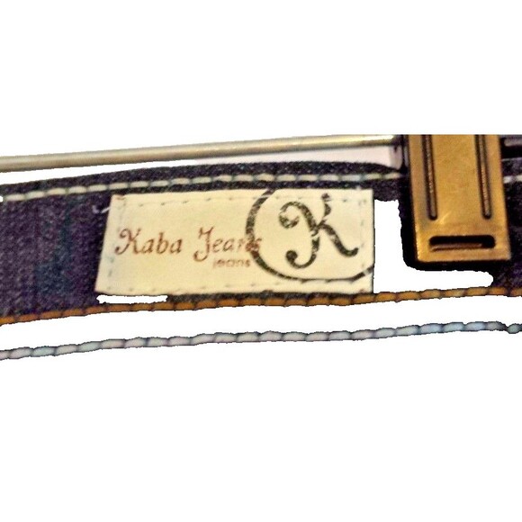 Kaba Jeans Boot Cut Dark Wash  Embellished Back Pockets Size 11 - Picture 6 of 6